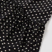 Polka dots print tunic