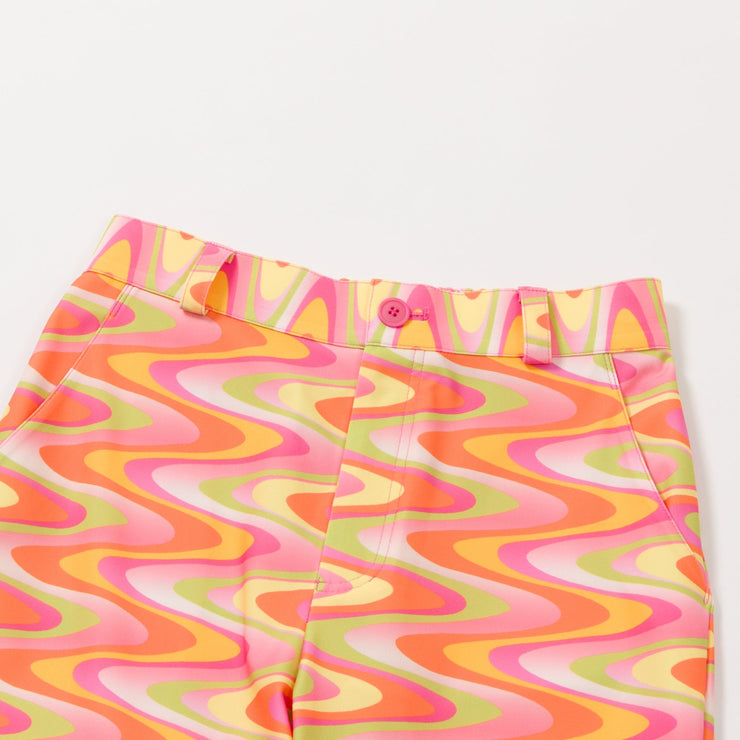 Psychedelic straight pants