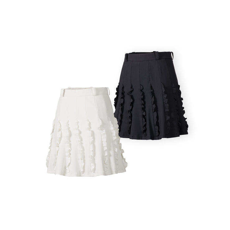 Skirt with frilling