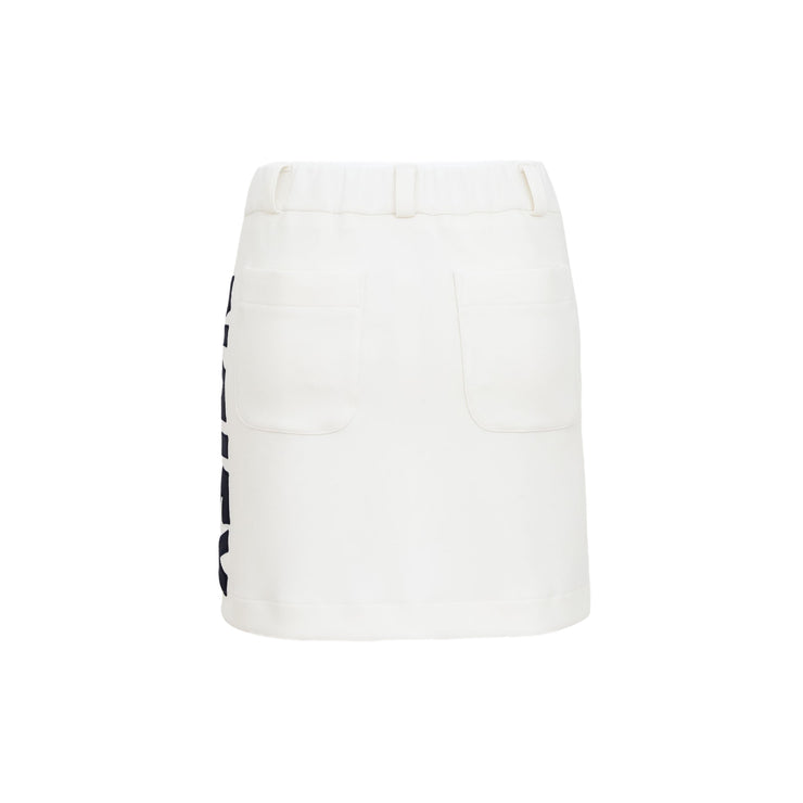 Side logo skirt