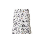 Graffiti print skirt