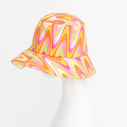 Psychedelic print hat