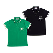 Collar line polo shirt