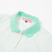 Gingham Check polo shirt