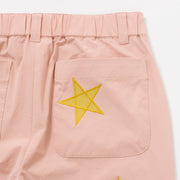 星アップリケロングパンツ