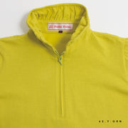 Colorful tape sleeve pullover