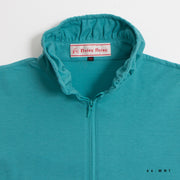 Colorful tape sleeve pullover