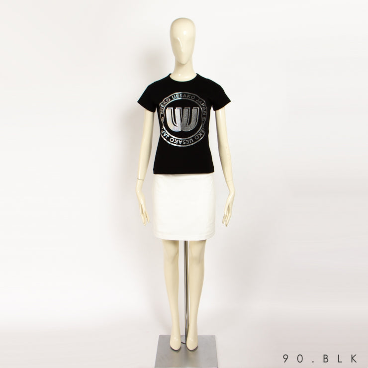 WマークTシャツ　